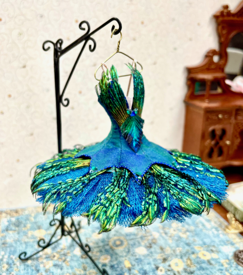 Peacock Tutu by Carole Sahlstrand